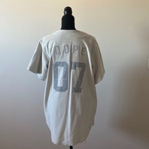 Stylish Baseball-style Jersey